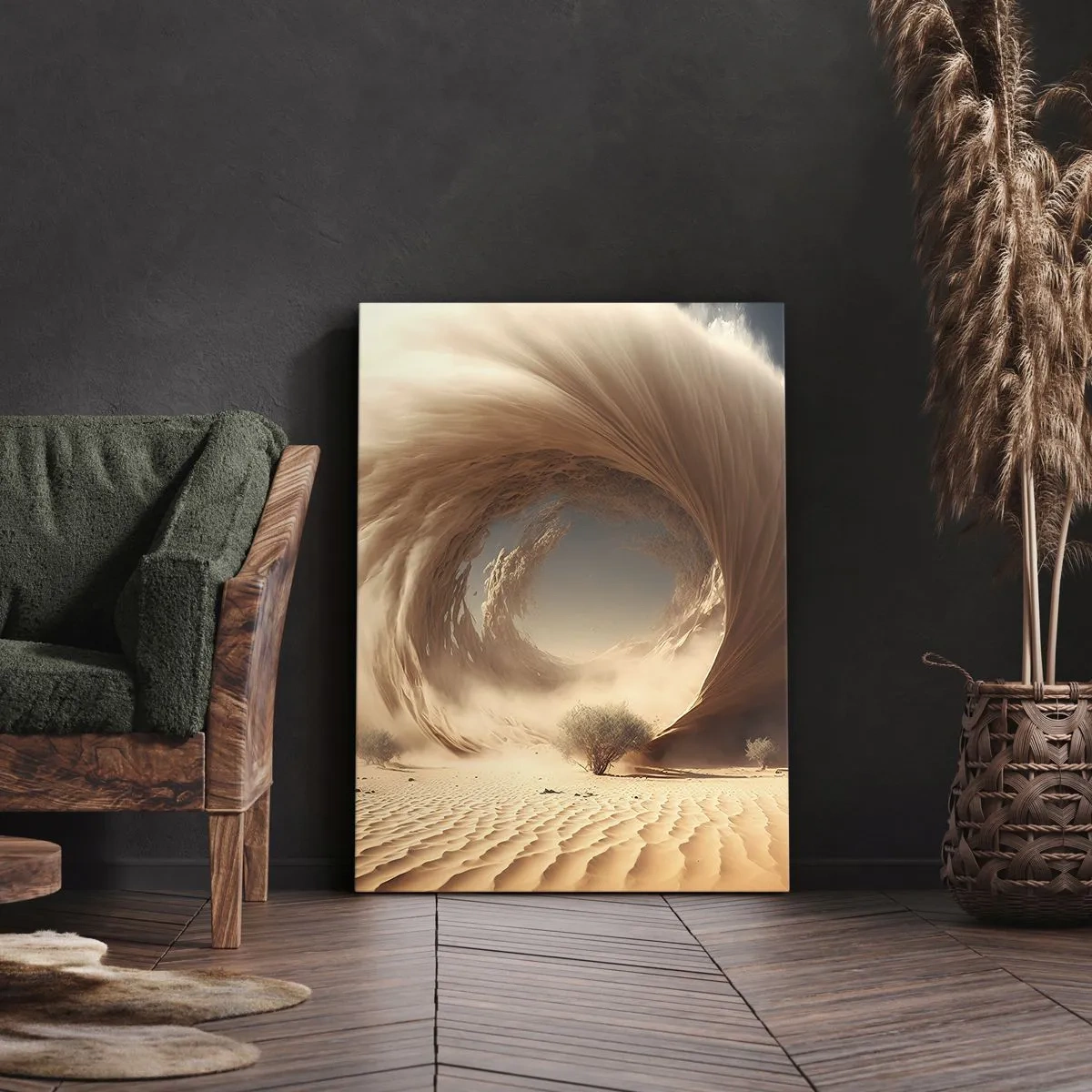 Vászonkép - Megnyílt portált - 55x100 cm