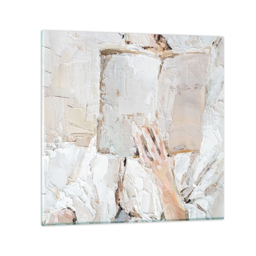 Üveg kép - Egy másik világban - 30x30 cm