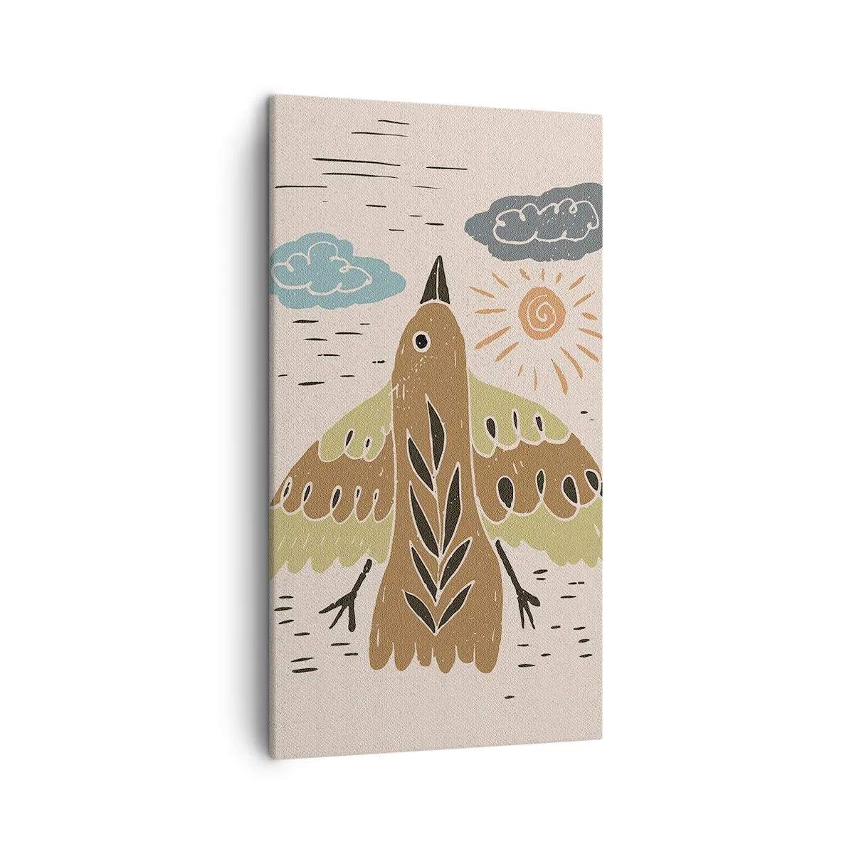 Vászonkép - Örömteli repülés - 45x80 cm