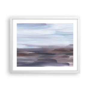 Poszter fekete keretben - Elemek: víz - 50x40 cm