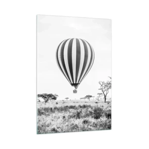 Üveg kép - A szavanna felett - 50x70 cm