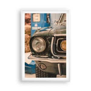 Poszter fekete keretben - Találkozás a legendával - 61x91 cm