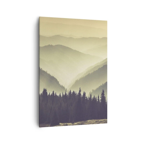 Vászonkép - Hegyeken túl… - 70x100 cm