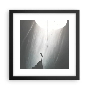 Poszter fehér keretben - Mindig van kiút - 30x30 cm