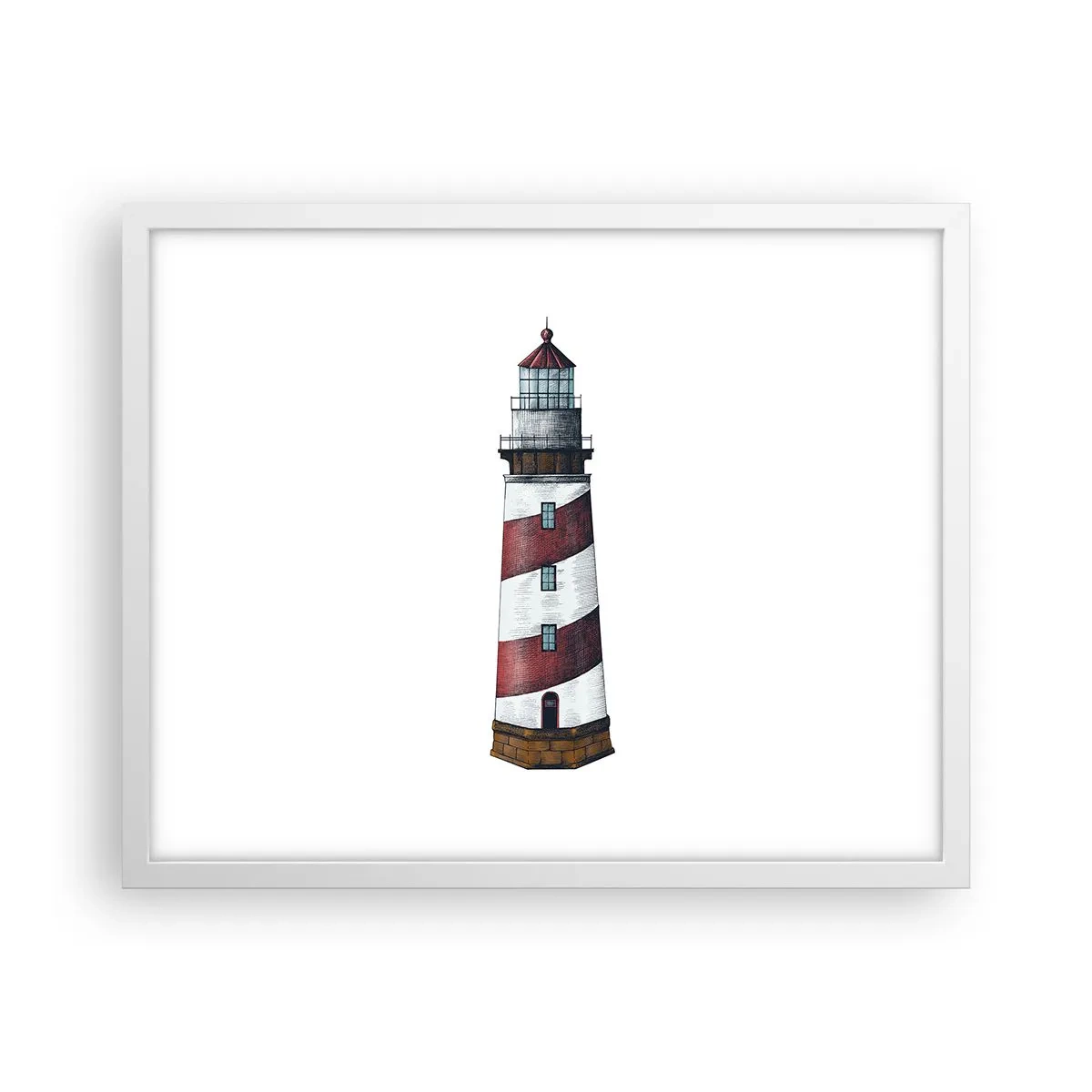 Poszter fekete keretben - Mindig résen - 50x40 cm