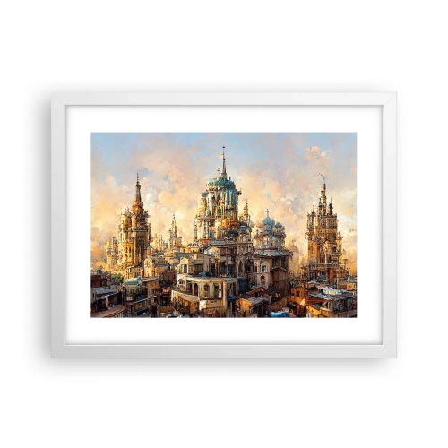 Poszter fekete keretben - A városok városa - 40x30 cm