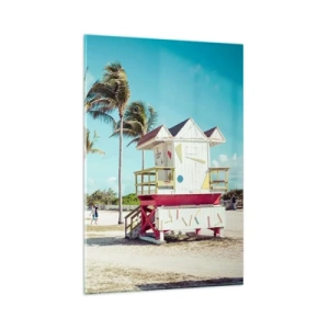 Üveg kép - Gyönyörű nap vár rád - 80x120 cm