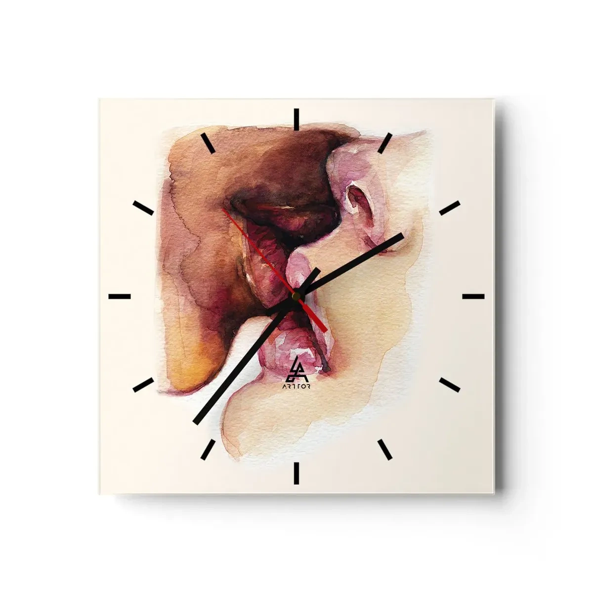 Falióra, Óra - Mint éjszaka és nap, föld és ég - 30x30 cm