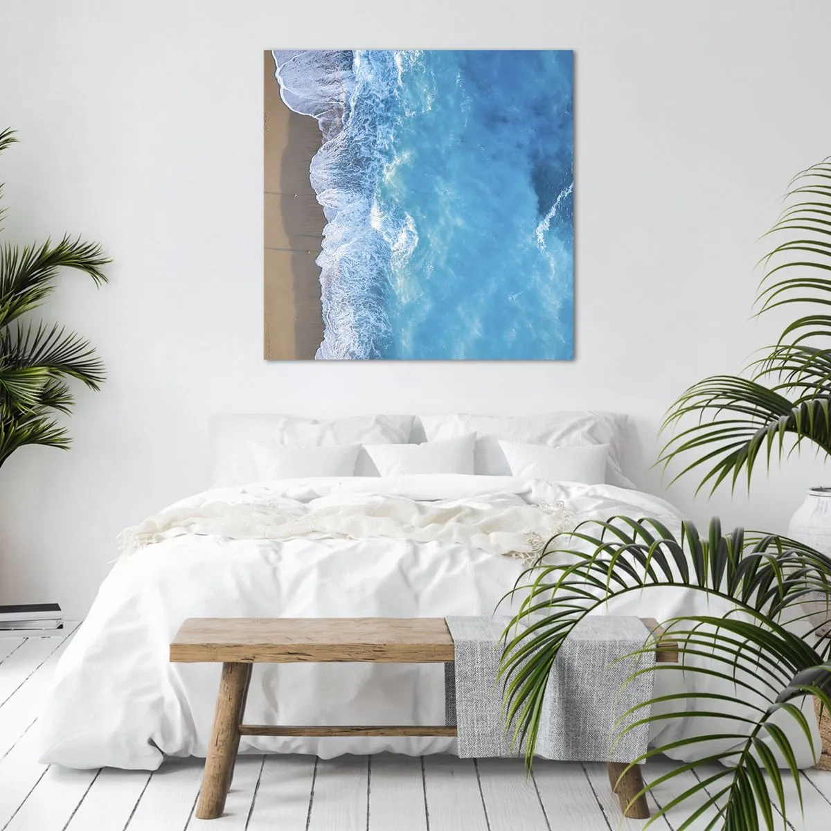 Vászonkép - A kék ereje - 70x70 cm