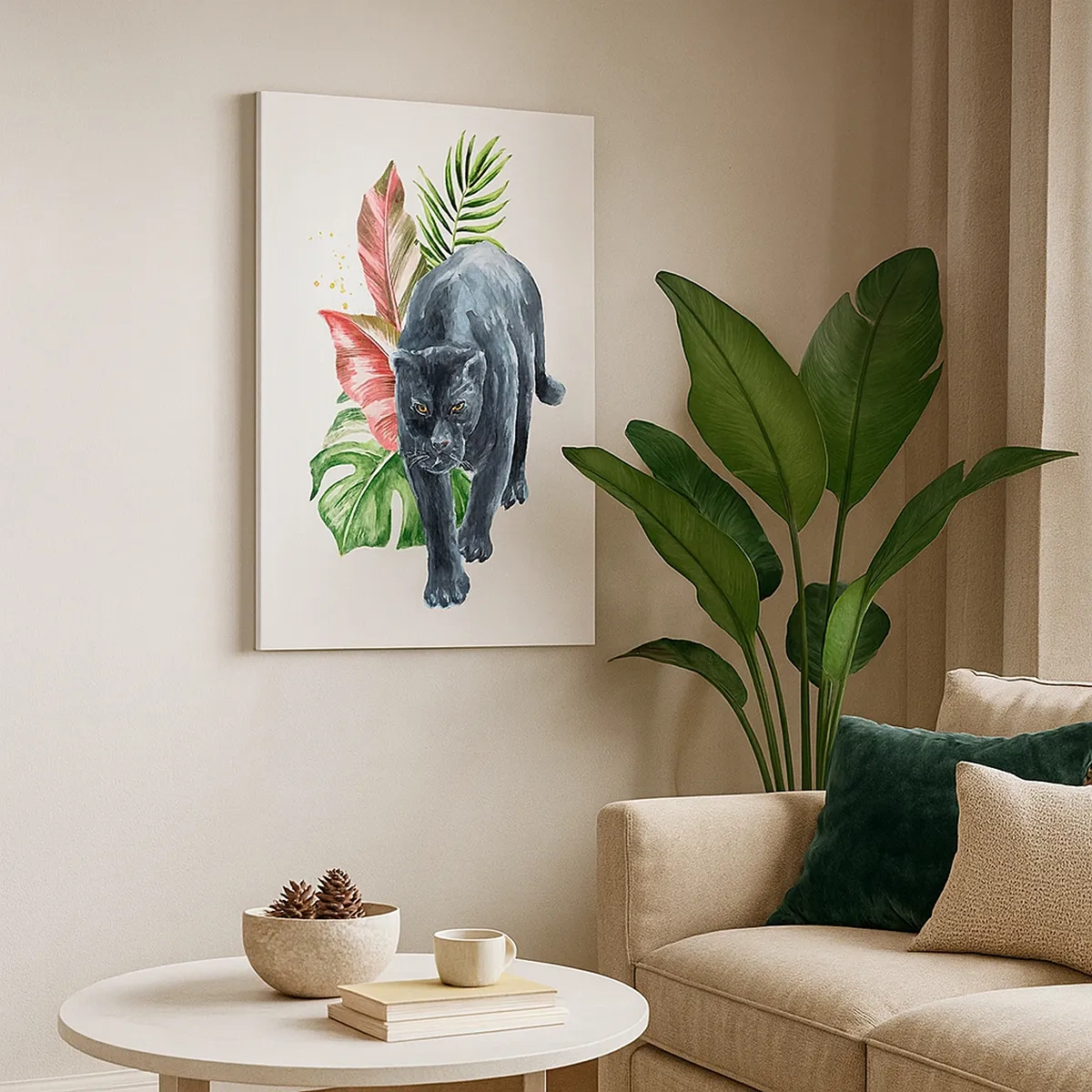 Vászonkép - A szív vadsága - 50x70 cm