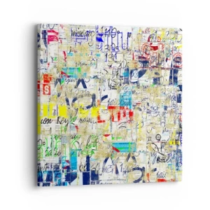 Vászonkép - Egyszerűen tetszik a szemnek - 40x40 cm