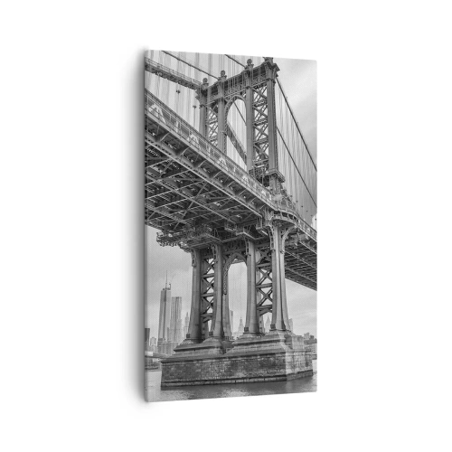 Vászonkép - A város szívébe - 55x100 cm