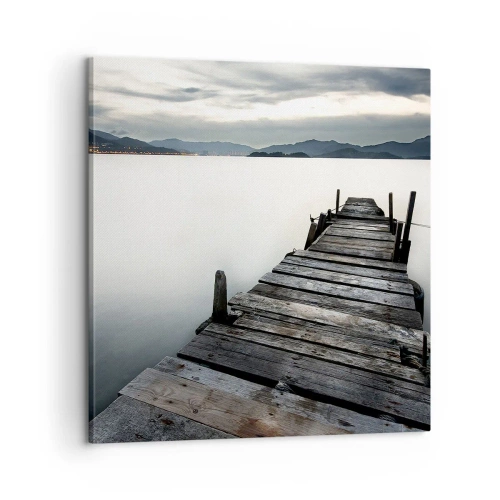 Vászonkép - Merüljön el a békében - 60x60 cm