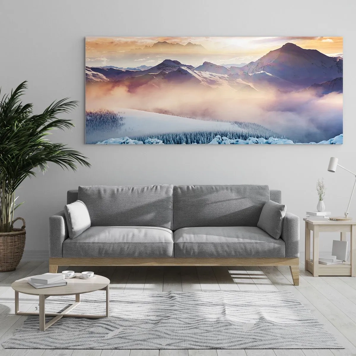 Üveg kép - A természet ereje és tisztasága - 160x50 cm