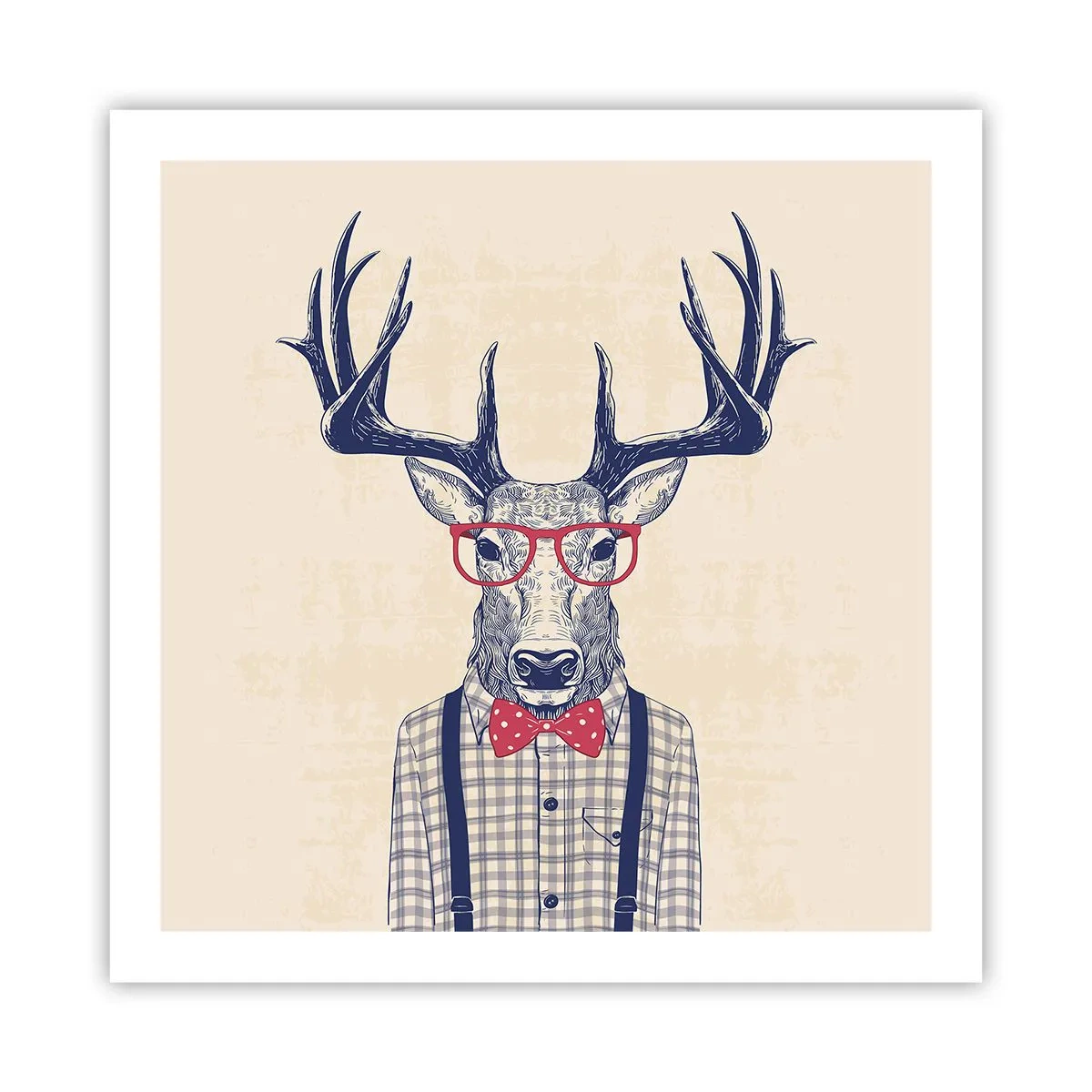 Poszter - Mókás extravagancia - 60x60 cm