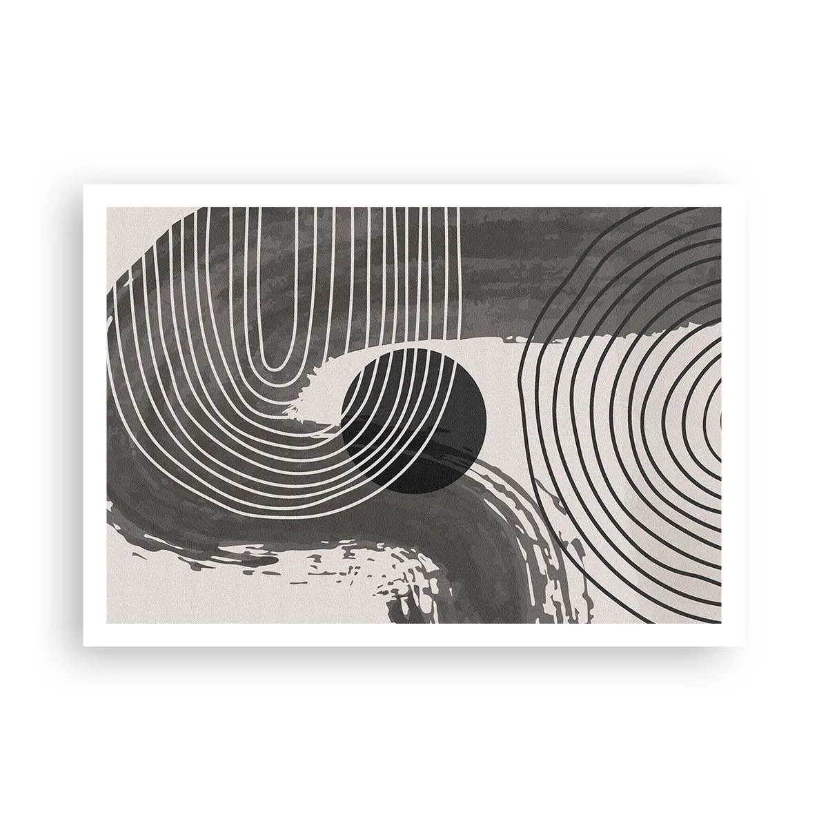 Poszter - Az ovális nyer - 100x70 cm