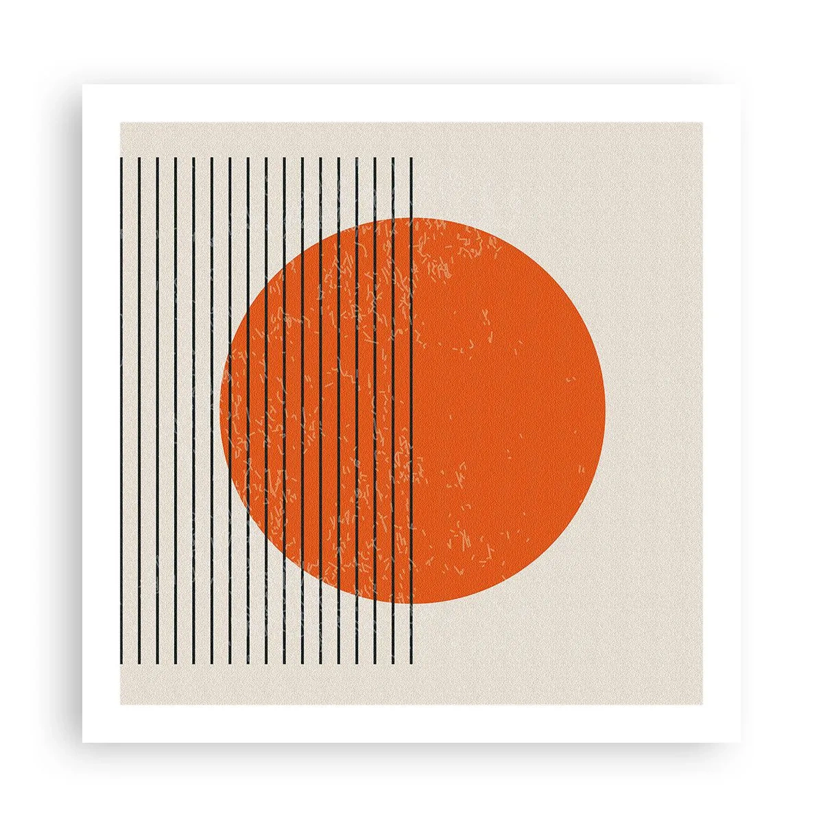 Poszter - Mindig a nap - 60x60 cm