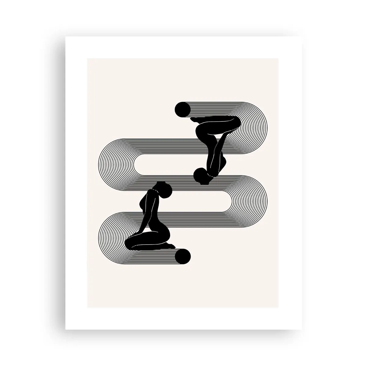 Poszter - Érzéki szimmetria - 40x50 cm