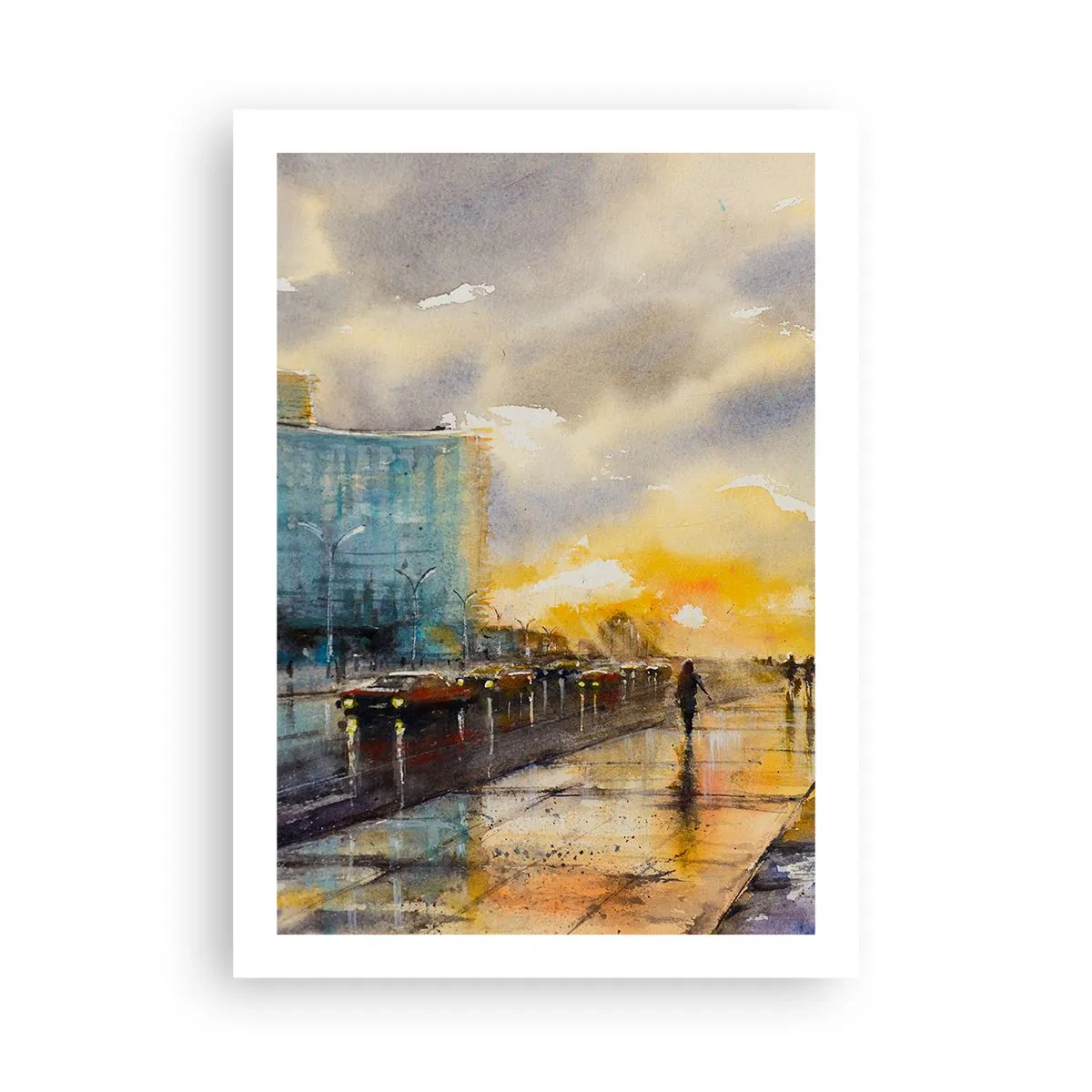 Poszter - Élet a parton - 50x70 cm