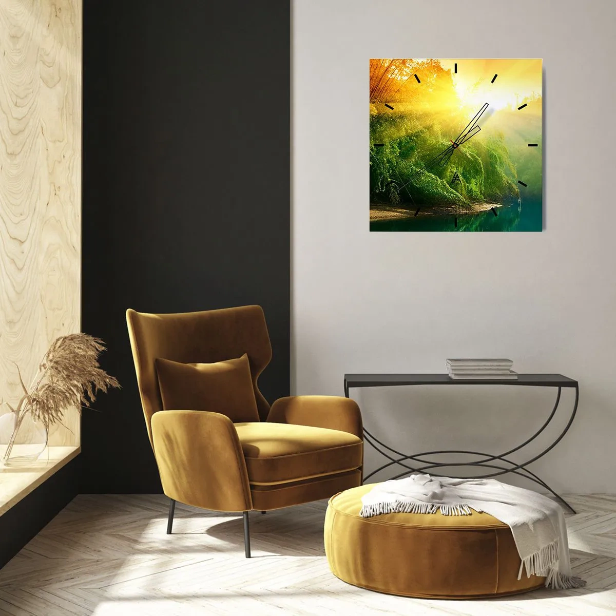 Falióra, Óra - Elmerülni a napban és az árnyékban - 30x30 cm