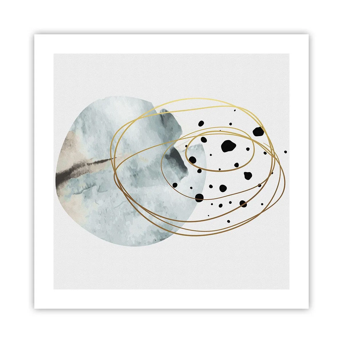 Poszter - Az ölelő térben - 50x50 cm