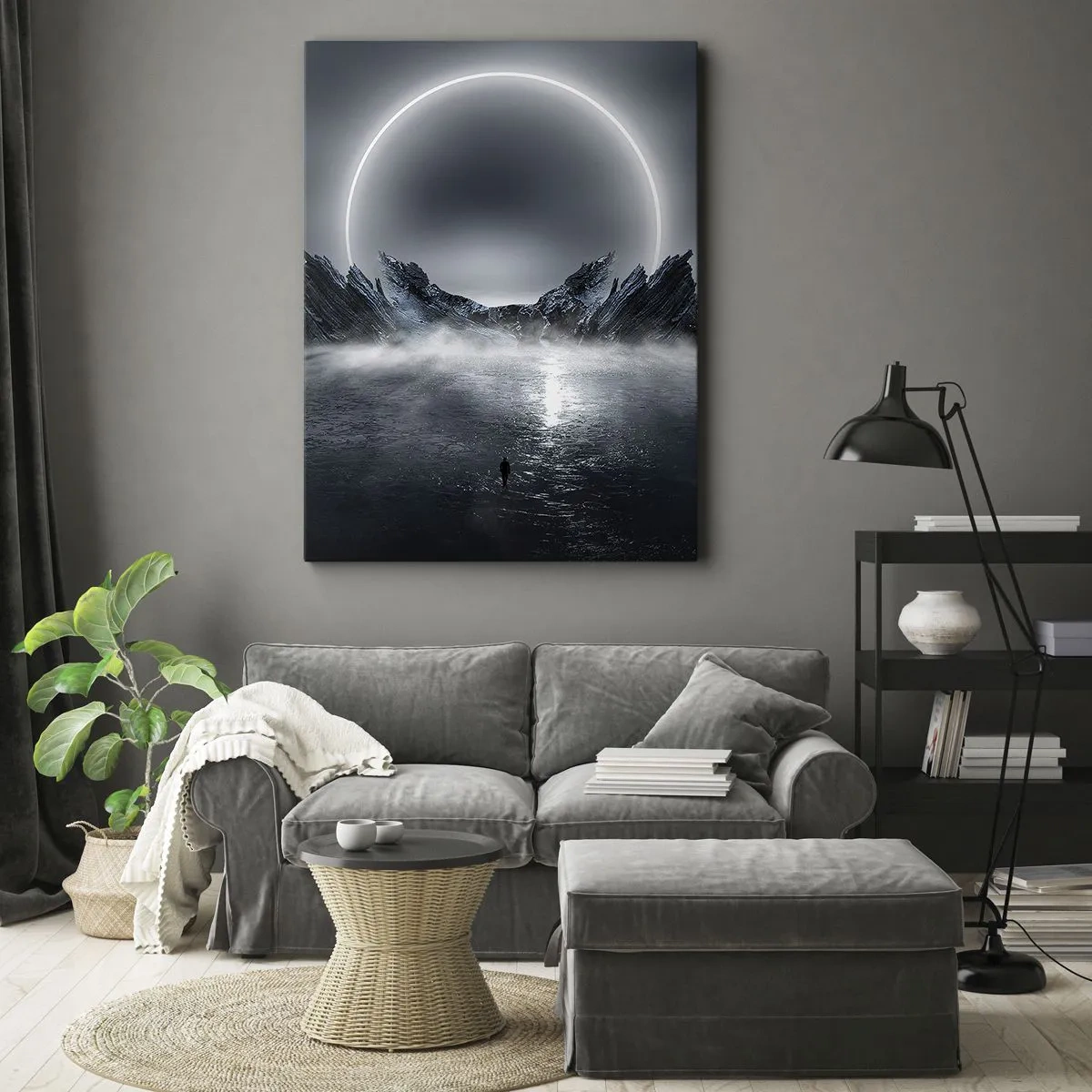 Vászonkép - Egy történet fináléja - 55x100 cm