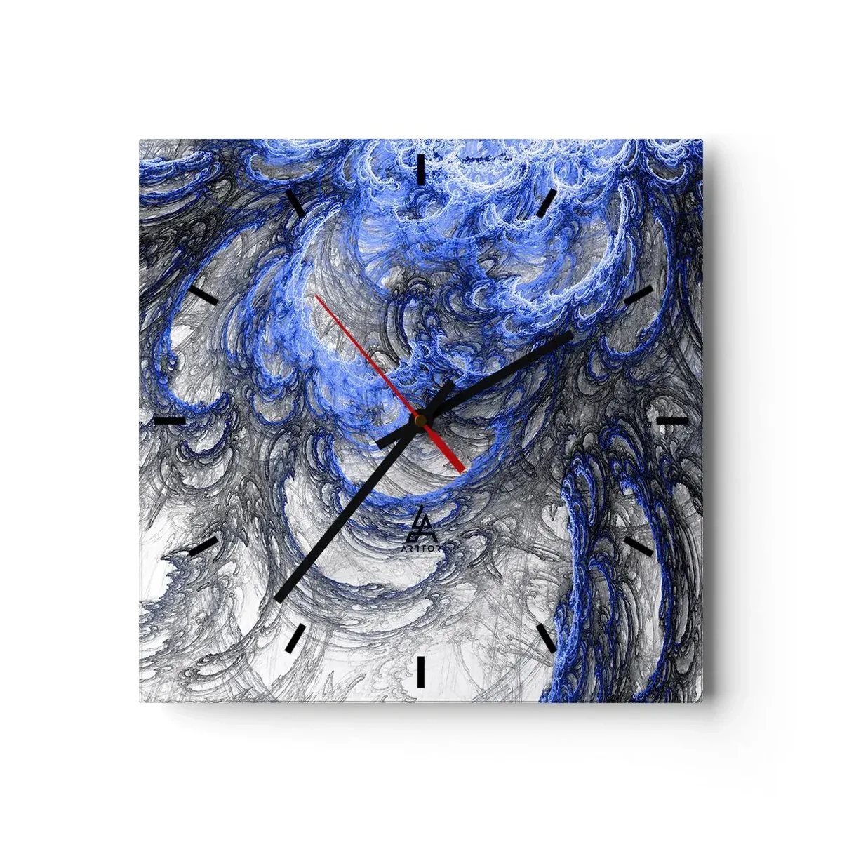 Falióra, Óra - Egy hullám születése - 30x30 cm