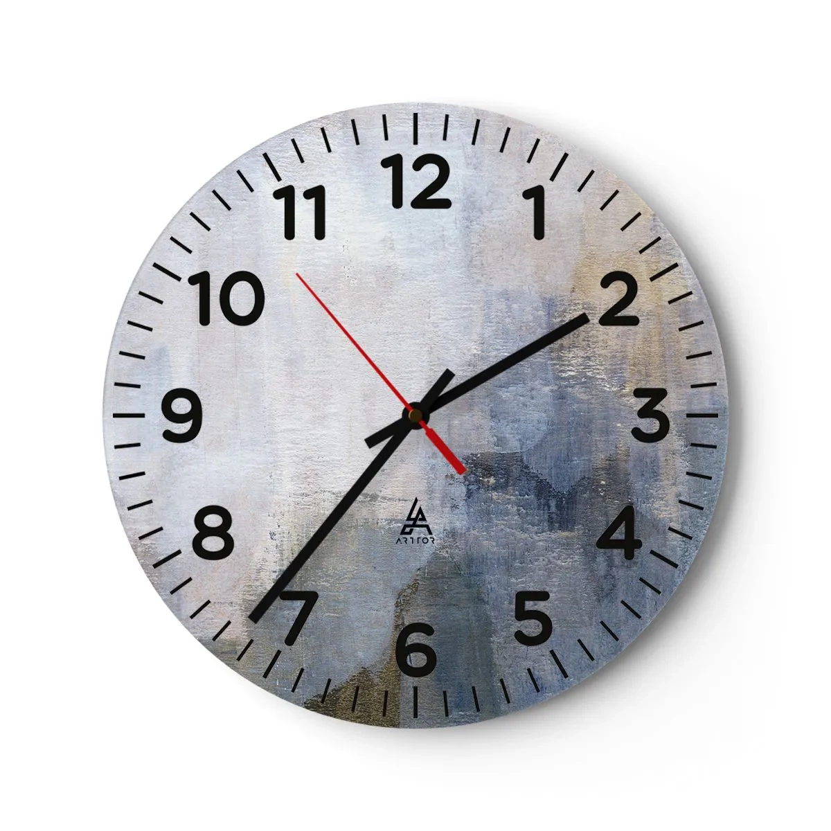 Falióra, Óra - Színtónusok és akkordok - 40x40 cm