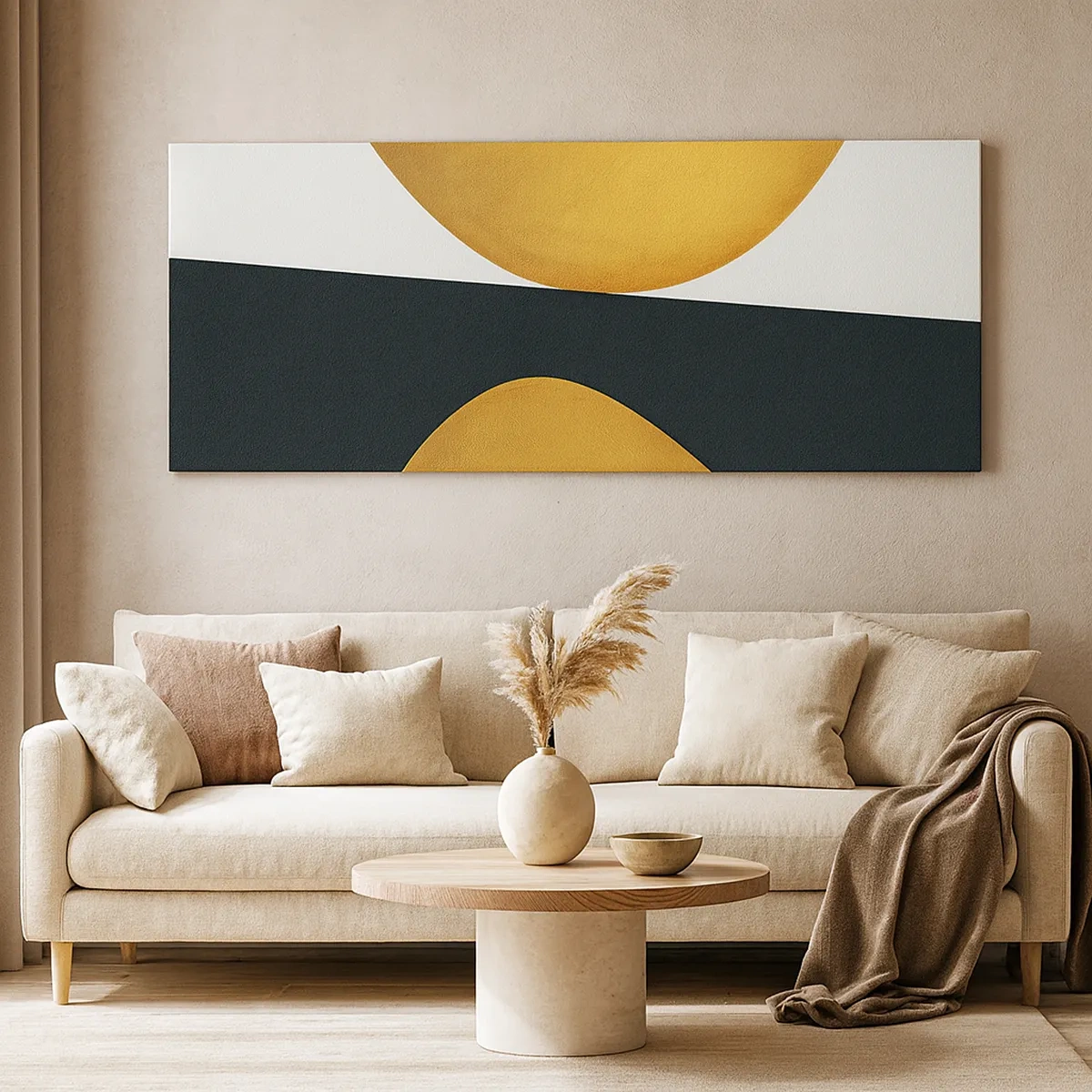 Vászonkép - Először is: arany - 30x30 cm