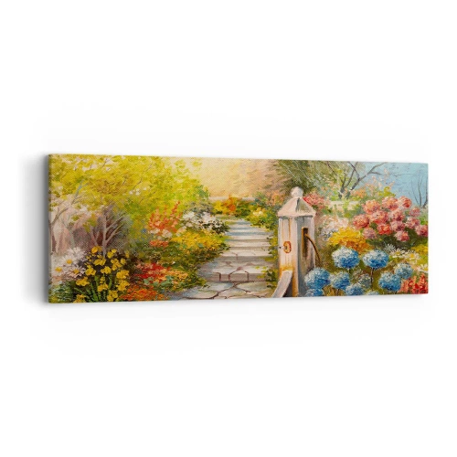 Vászonkép - Teljes virágzásban - 90x30 cm