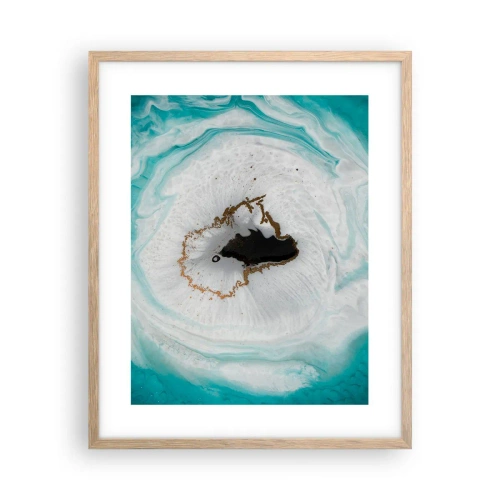 Poszter világos tölgy keretben - Behatolni - 40x50 cm