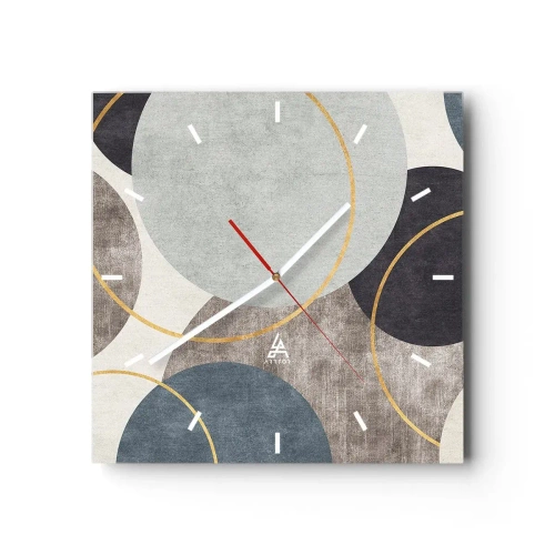 Falióra, Óra - Kerékről kerékre - 40x40 cm