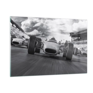 Üveg kép - Van erő! - 120x80 cm