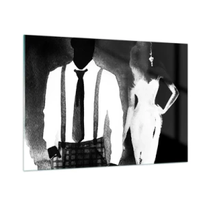 Üveg kép - Noir légkörben - 100x70 cm