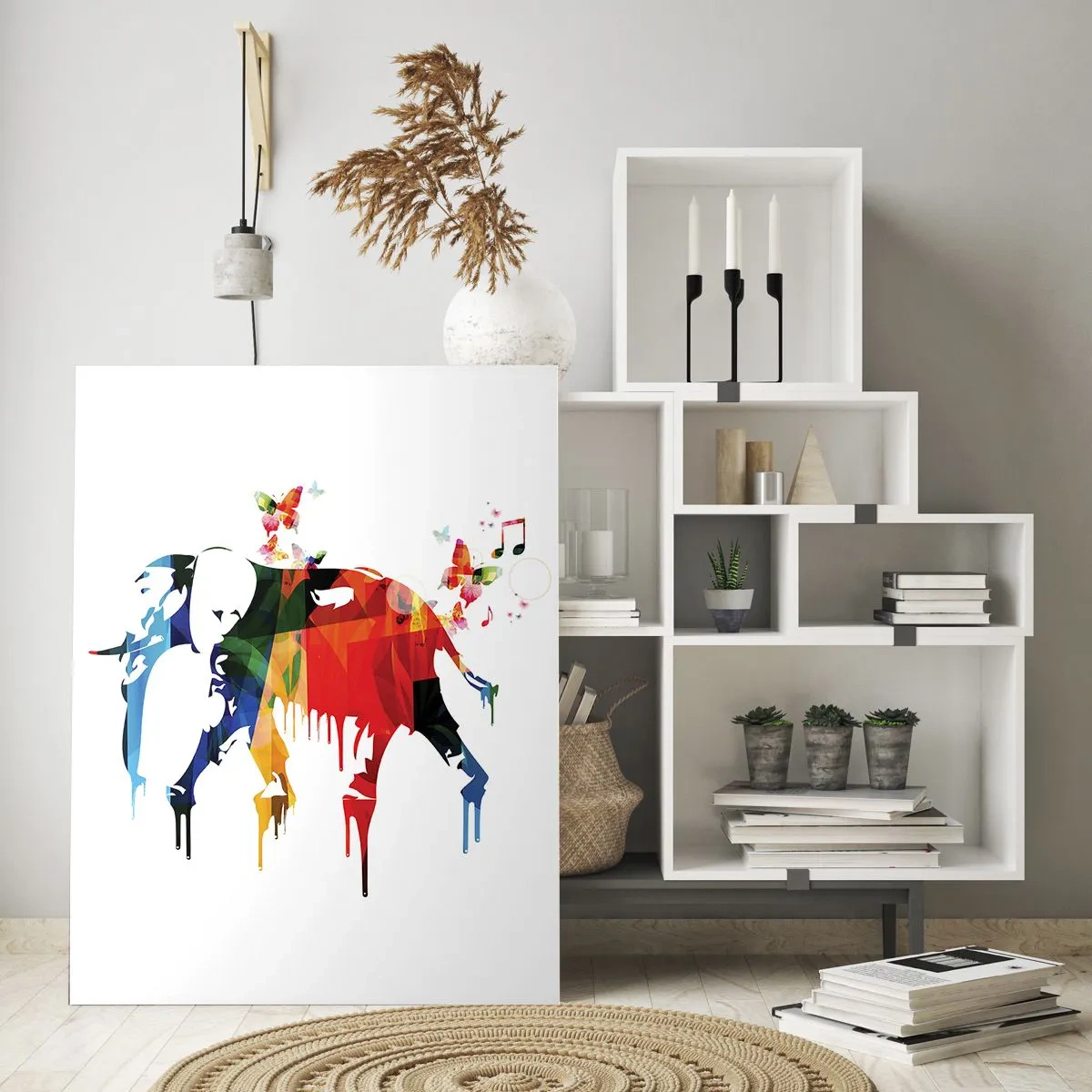 Üveg kép - Bárki tud táncolni - 50x70 cm