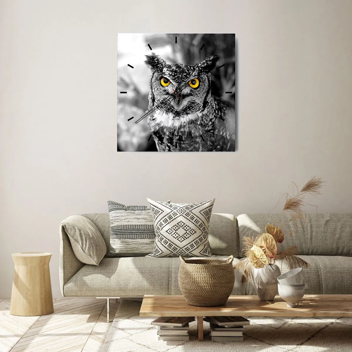 Falióra, Óra - Semmi sem fog elbújni - 30x30 cm