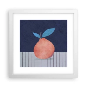 Poszter fekete keretben - Domborúság és sík - 30x30 cm