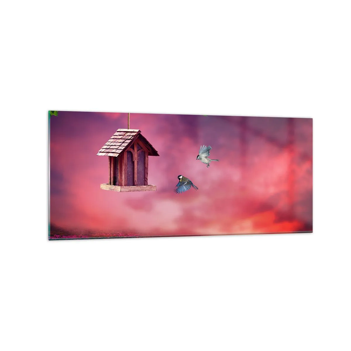 Üveg kép - Meghívás vacsorára - 120x50 cm