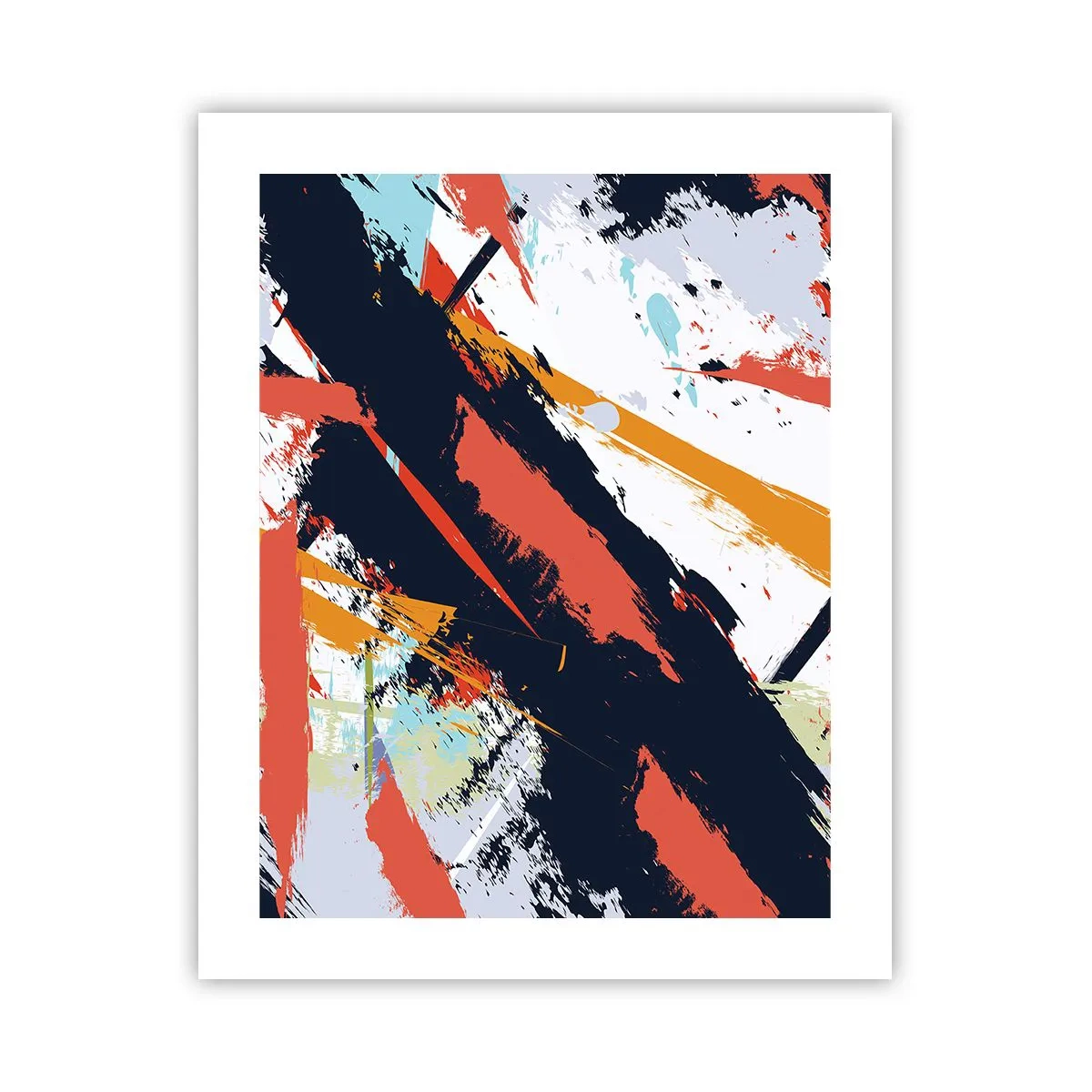 Poszter - Dinamikus kompozíció - 40x50 cm