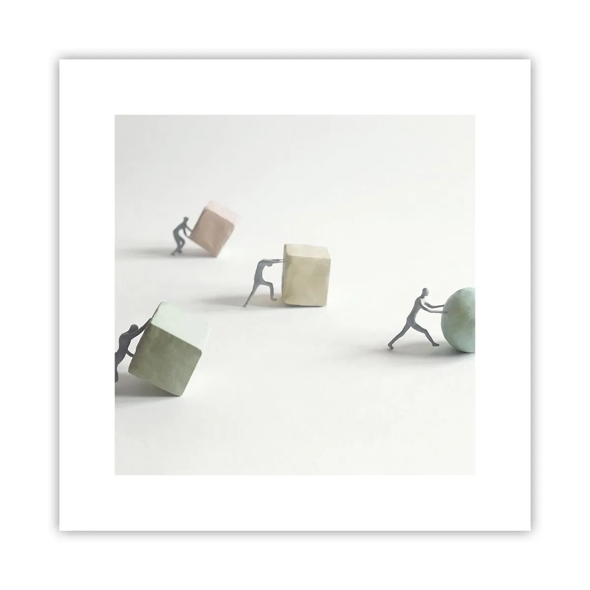 Poszter - Maga az élet - 30x30 cm