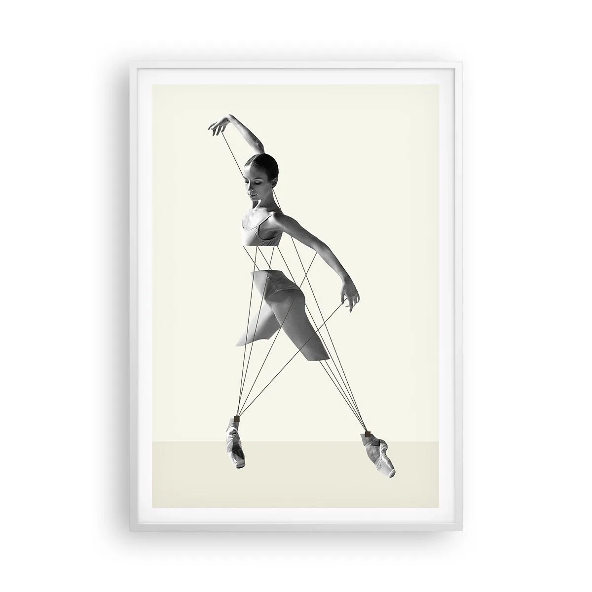 Poszter fekete keretben - A világ színházában - 70x100 cm