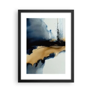 Poszter fehér keretben - A fátyol mögött - 30x40 cm