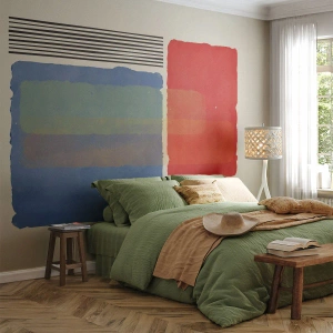 Öntapadós Fotótapéta Deluxe Sticker - A geometria szelleme és betűje - Absztrakció, Darab, Modern művészet. - 300x210 cm