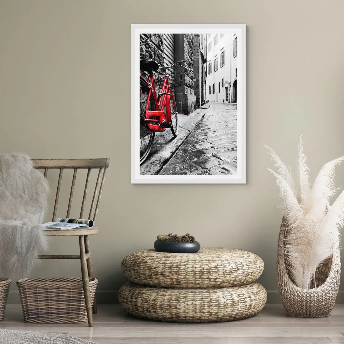 Poszter fekete keretben - Az igazi gyönyör nem öregszik - 70x100 cm