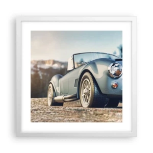 Poszter fekete keretben - Mert a stílus számít - 40x40 cm