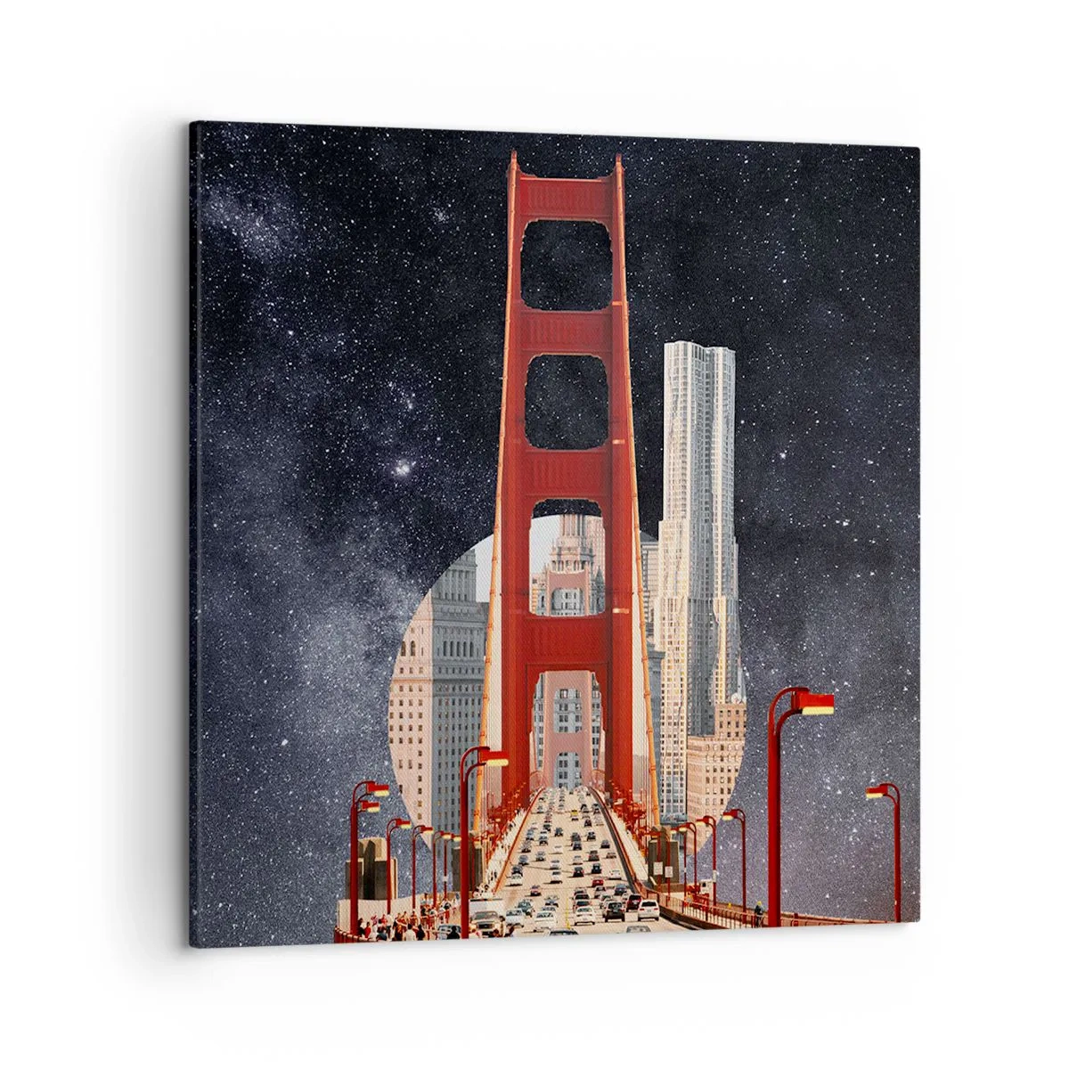 Vászonkép - Mindig a középpontban - 50x50 cm