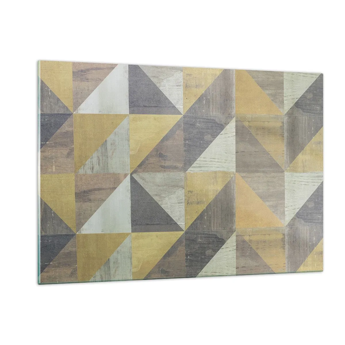 Üveg kép - A háromszög szögében - 120x80 cm