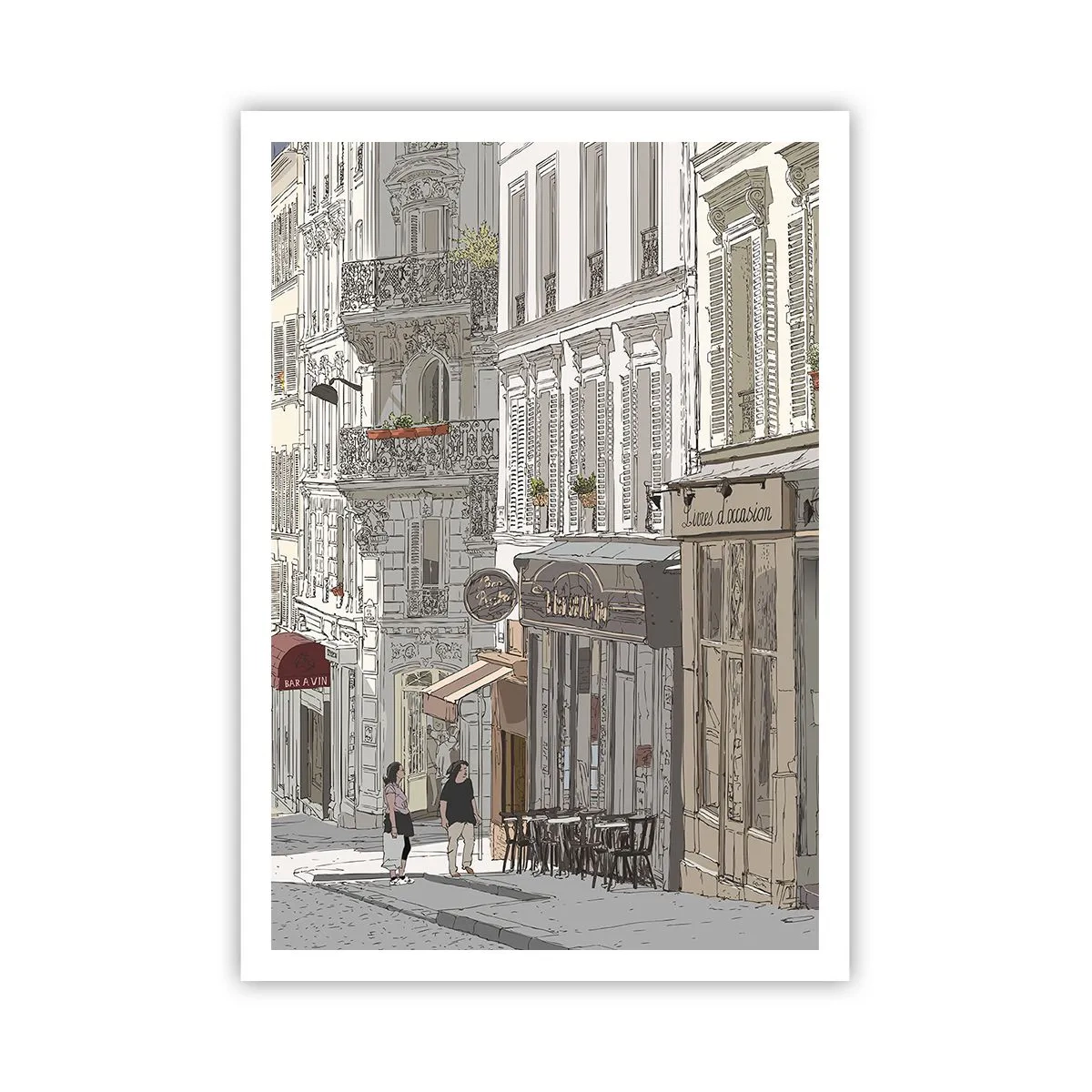 Poszter - Városi örömök - 70x100 cm