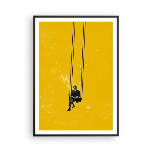 Poszter fehér keretben - Egy nap, mint a többi - 70x100 cm