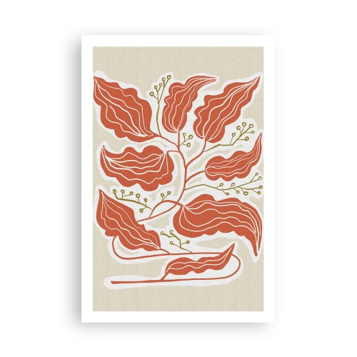 Poszter - Népi és korall - 61x91 cm